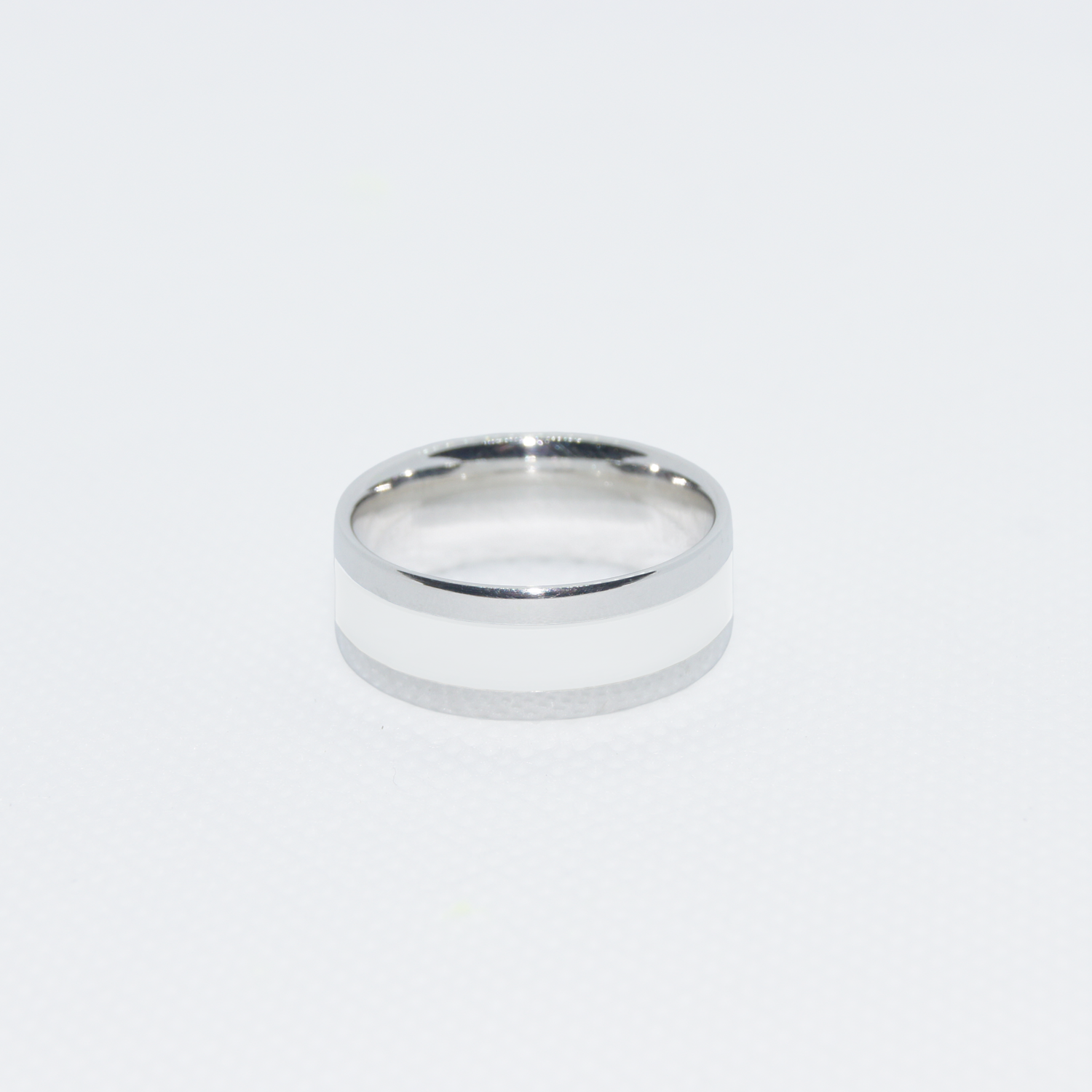 Custom Motorsport Ring - 14K White Gold