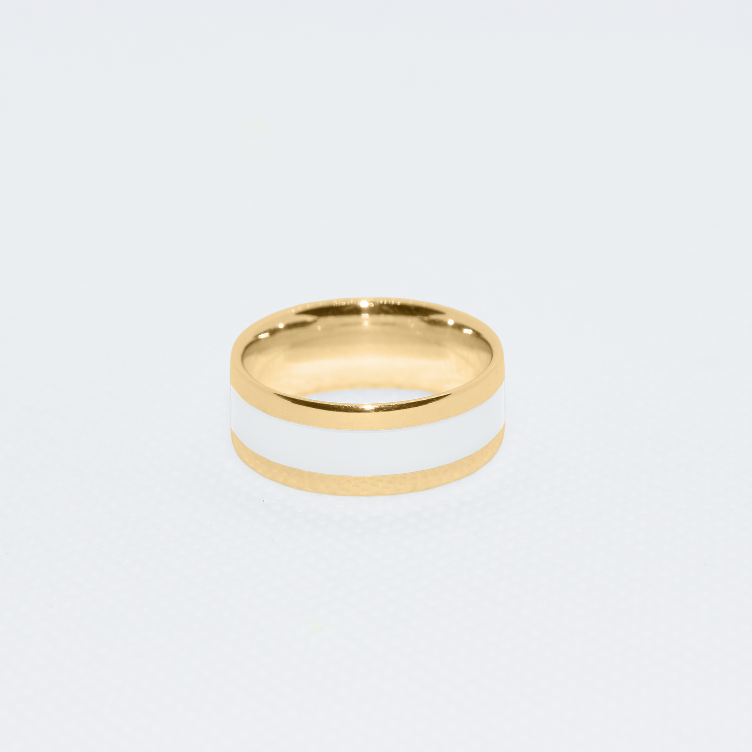 Custom Motorsport Ring - 14K Yellow Gold